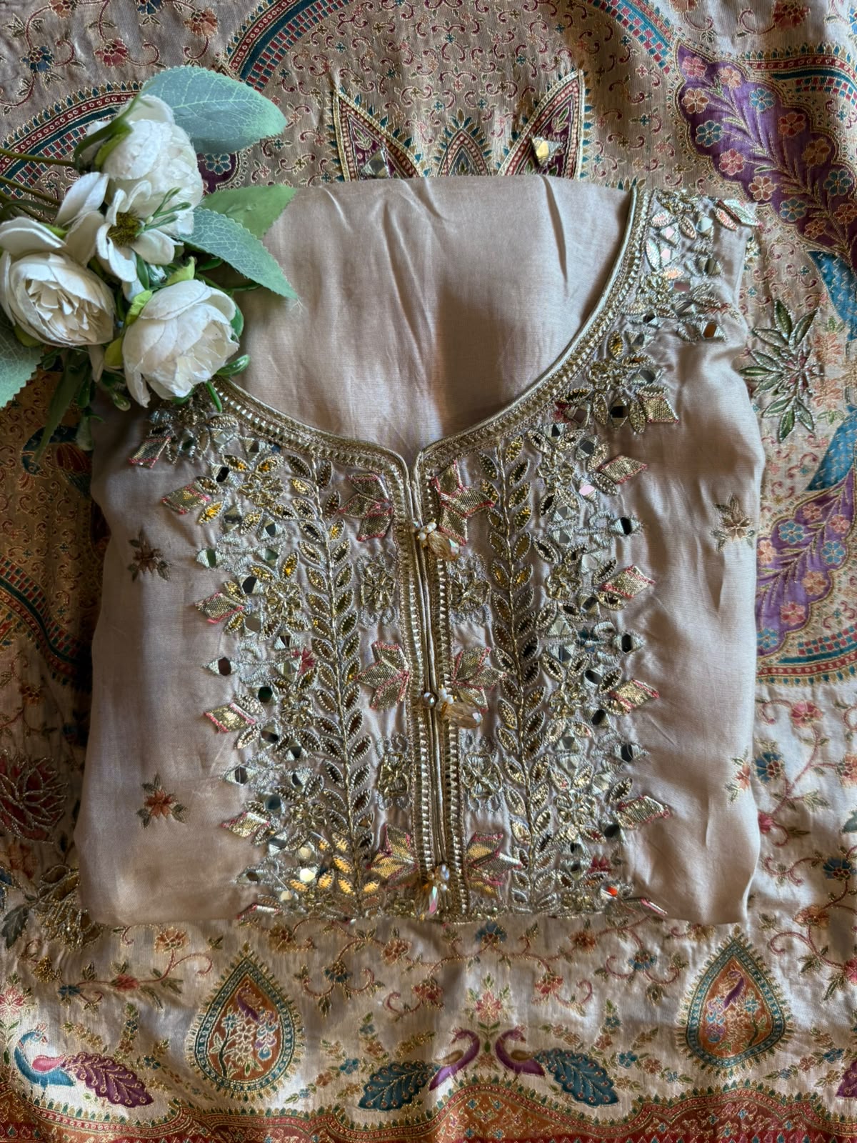 Premium Silk Designer Suit Set