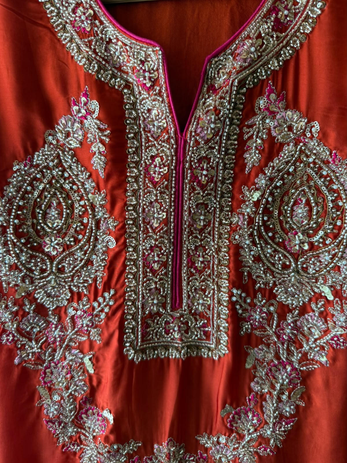 Designer Hand embellished Stitched Set