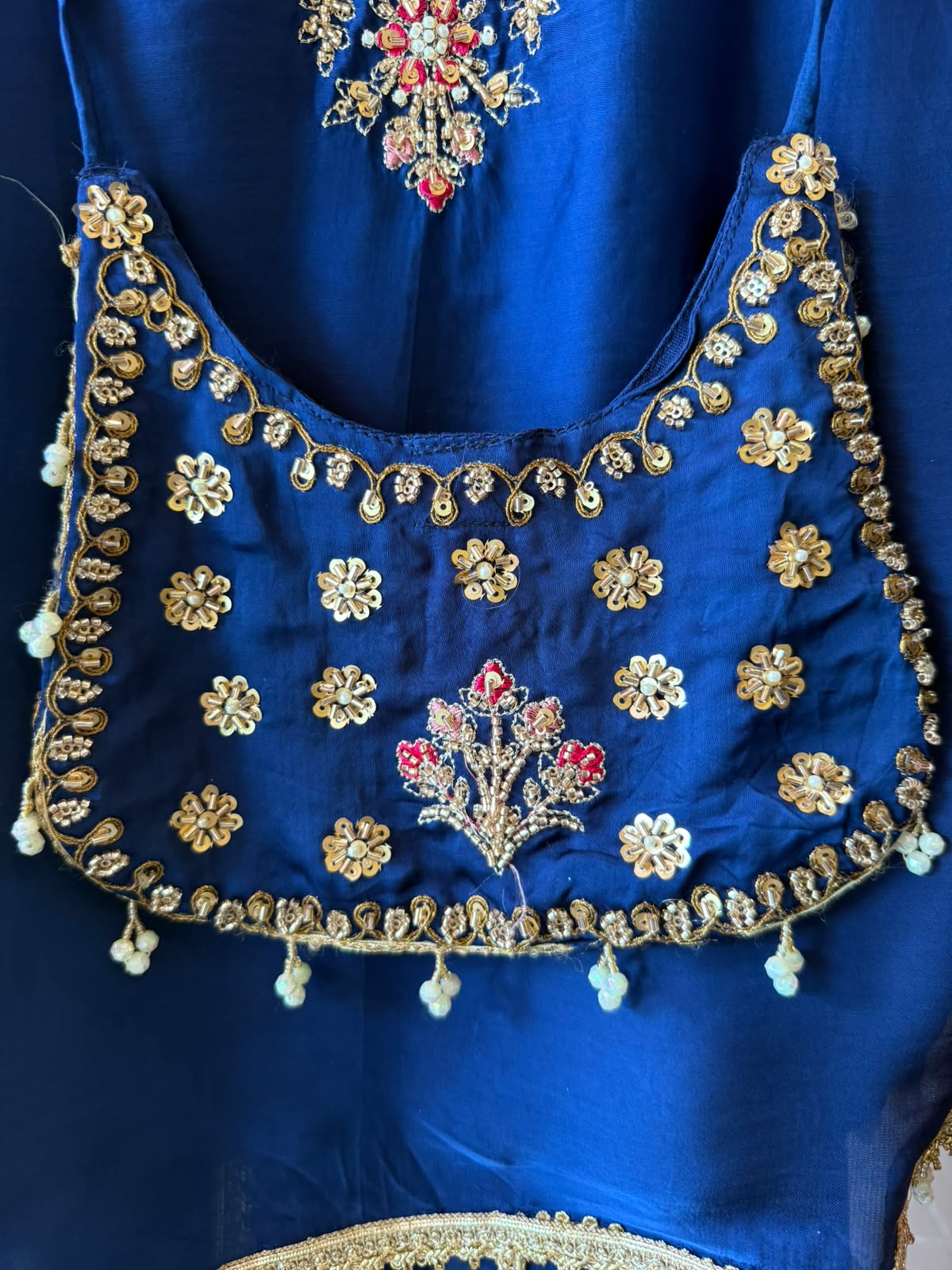 Designer Hand embellished Stitched Set