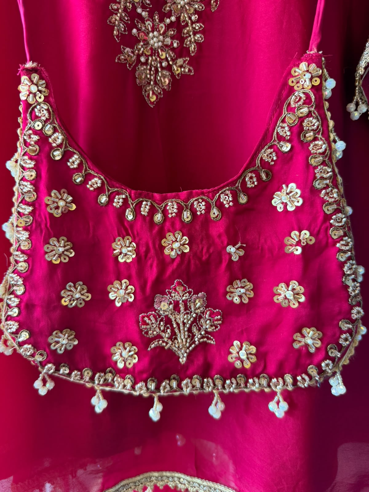 Designer Hand embellished Stitched Set