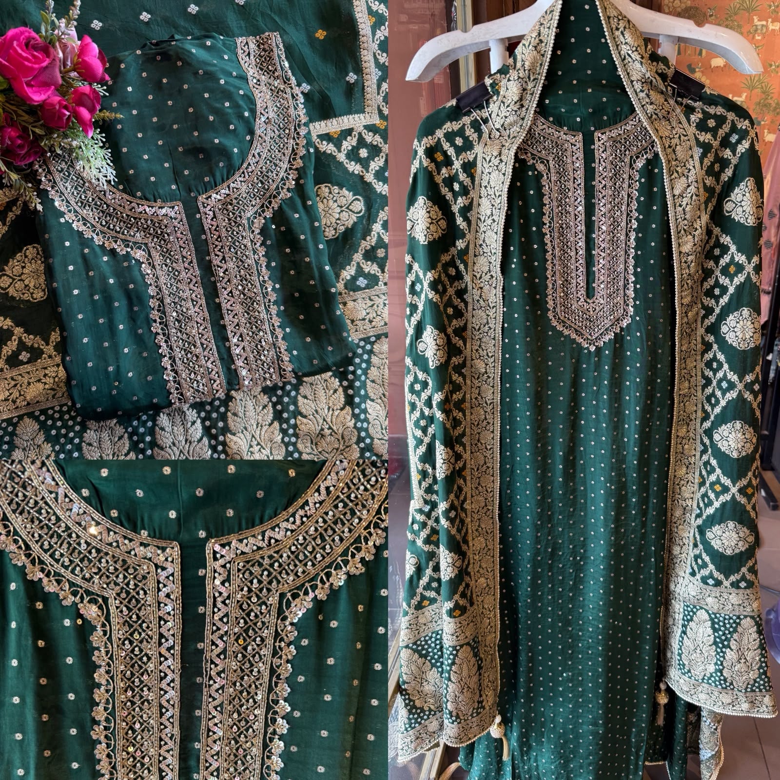 Premium Silk Fabric unstitched suit
