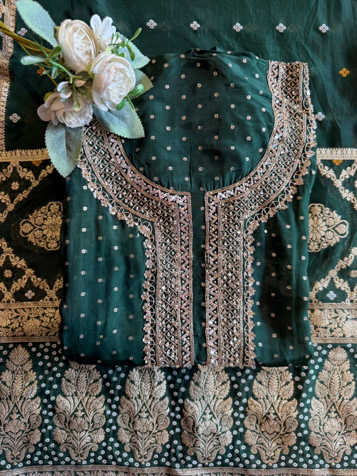 Premium Silk Fabric unstitched suit