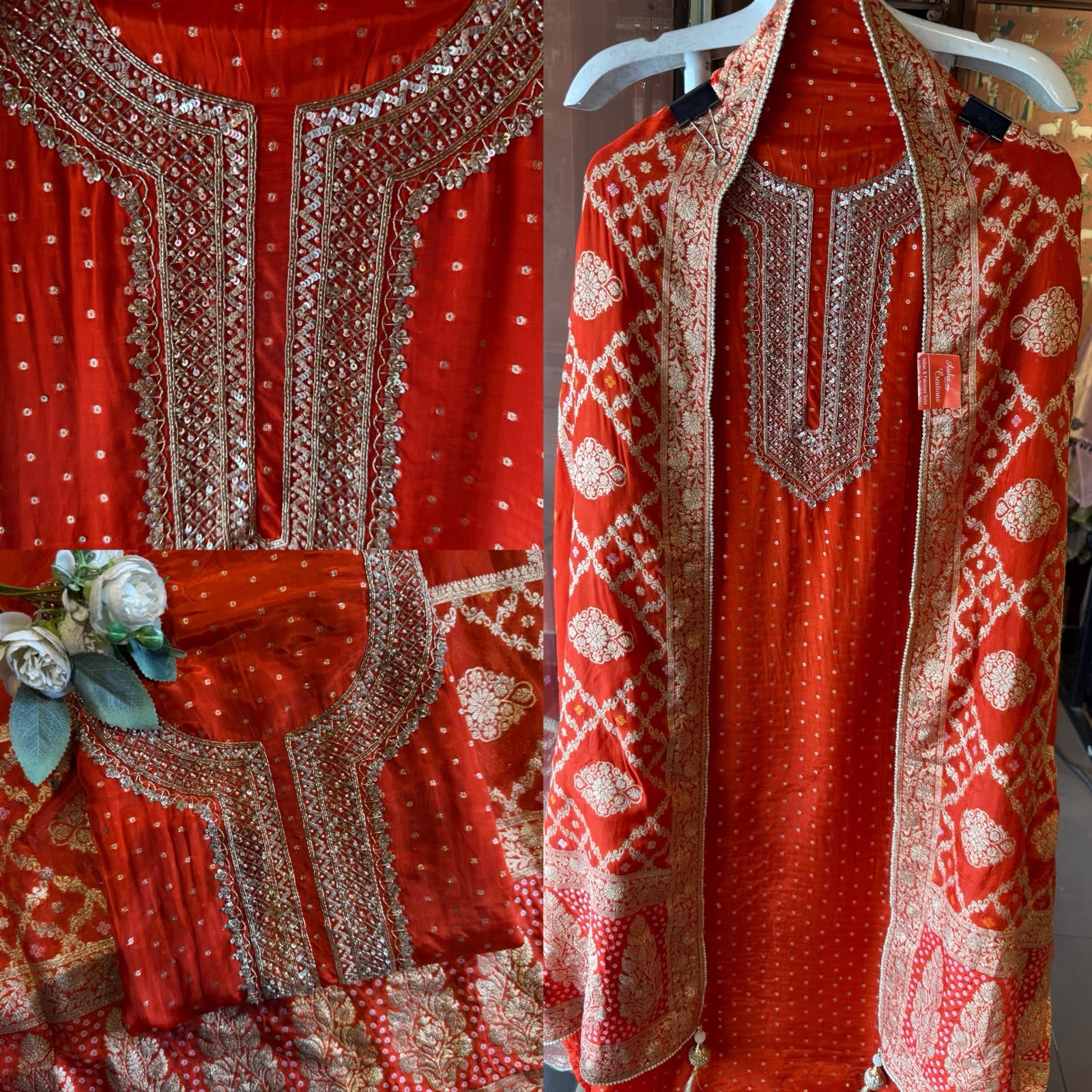 Premium Silk Fabric unstitched suit