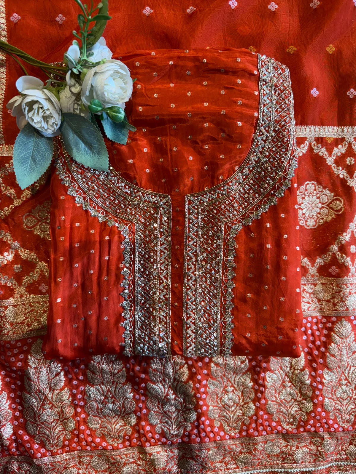 Premium Silk Fabric unstitched suit