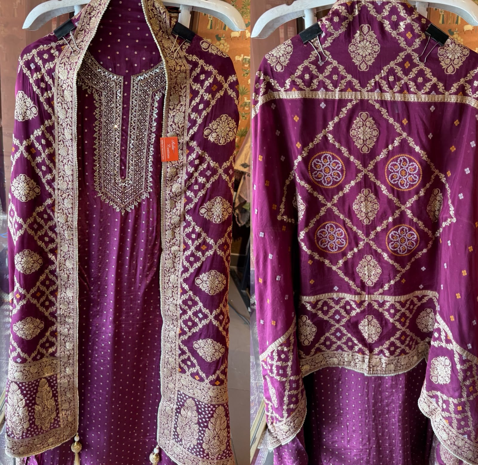 Premium Silk Fabric unstitched suit