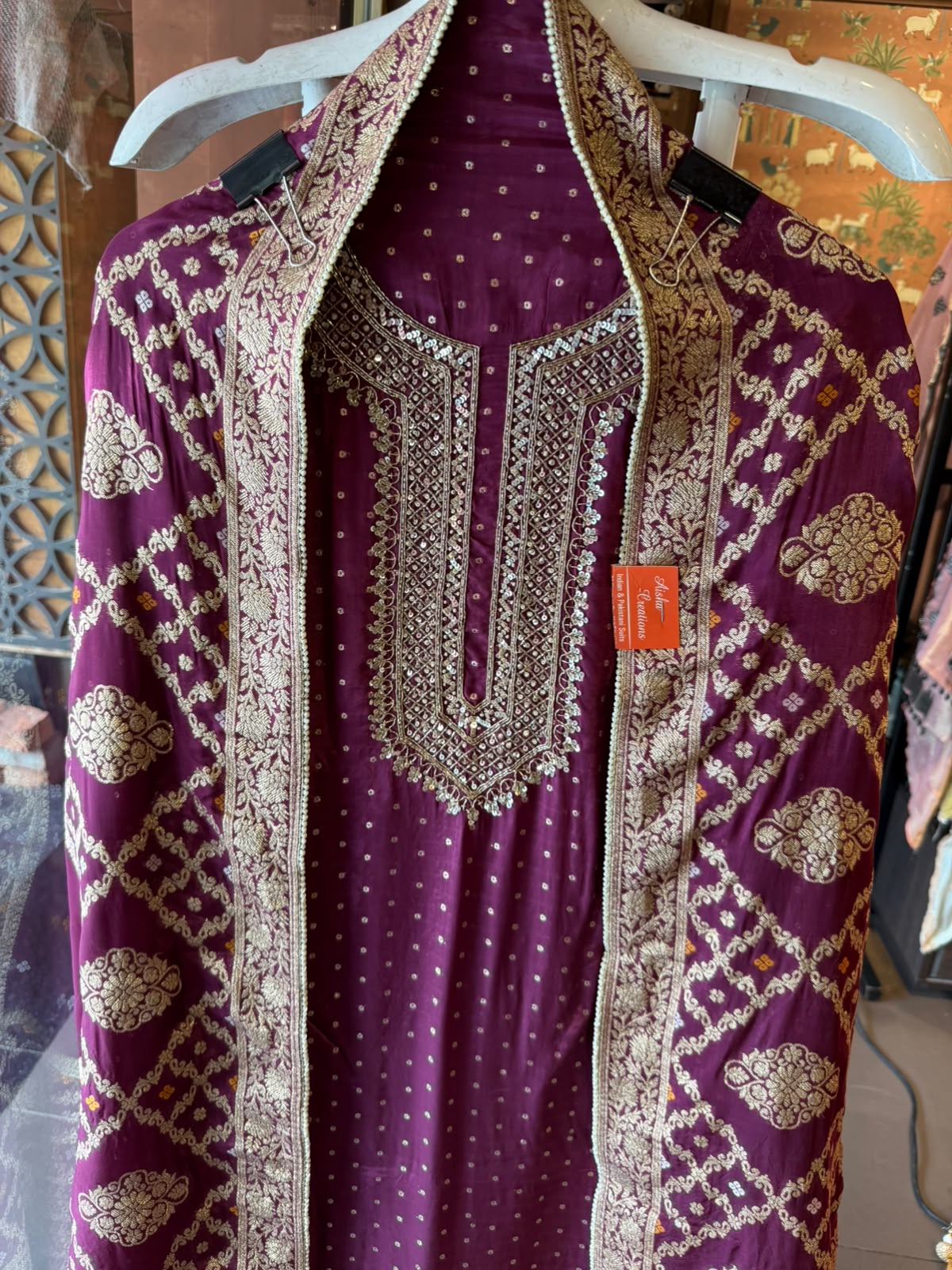 Premium Silk Fabric unstitched suit