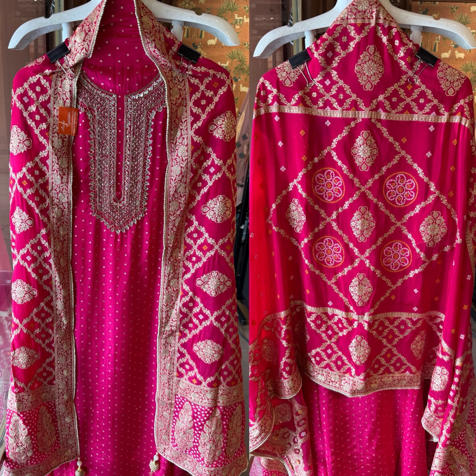 Premium Silk Fabric unstitched suit