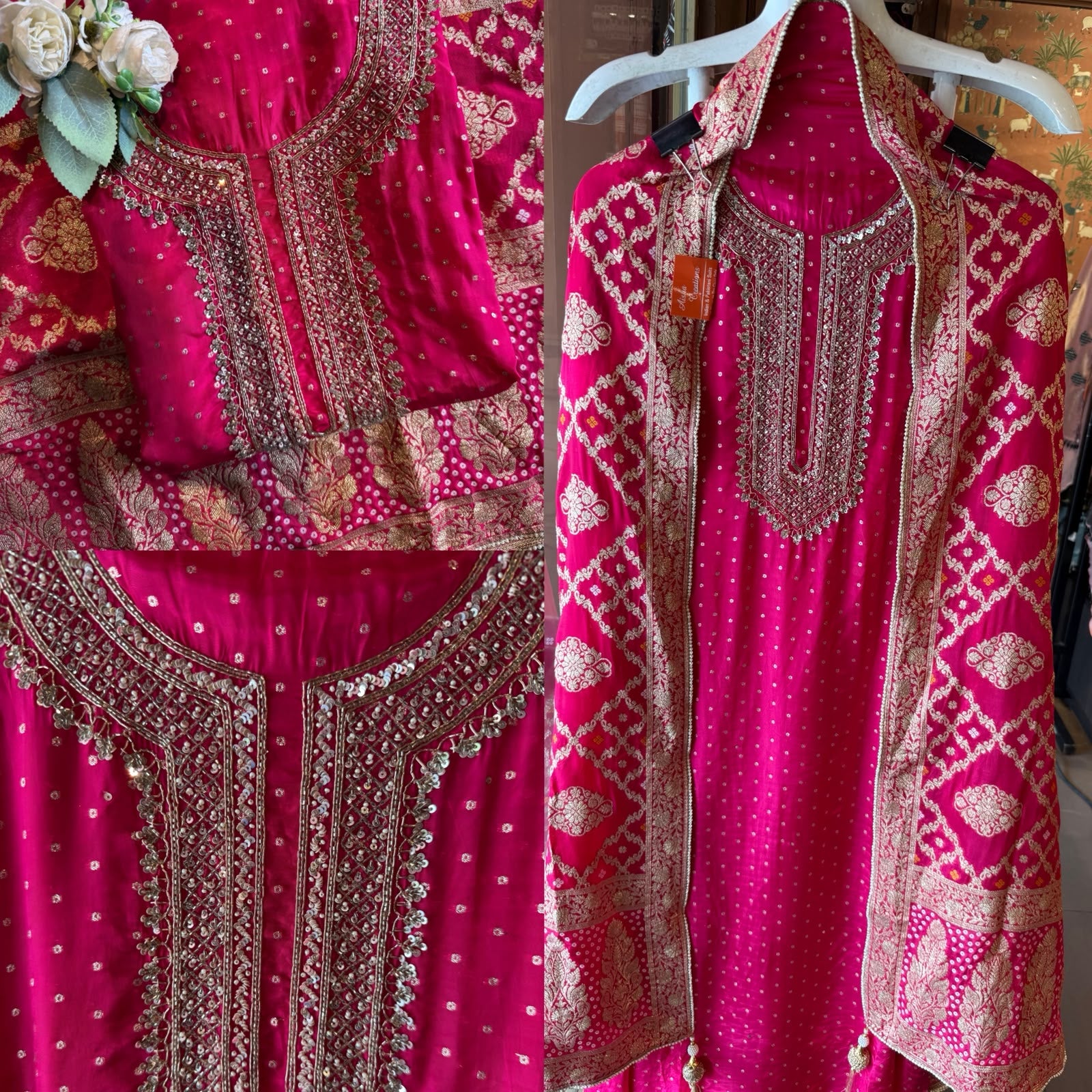 Premium Silk Fabric unstitched suit