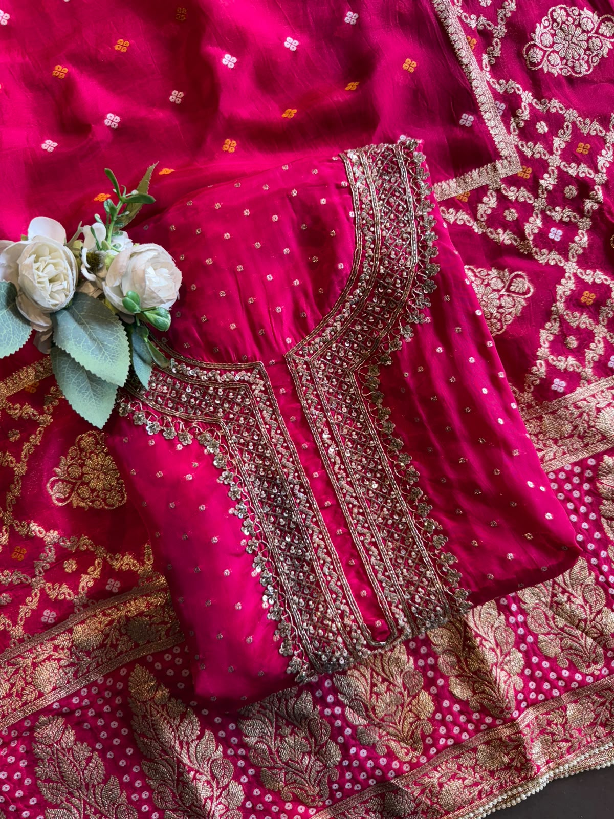 Premium Silk Fabric unstitched suit