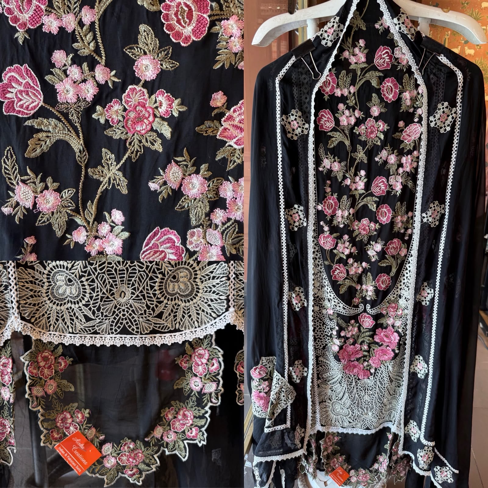 PAKISTANI EMBROIDERED DESIGNER SUIT