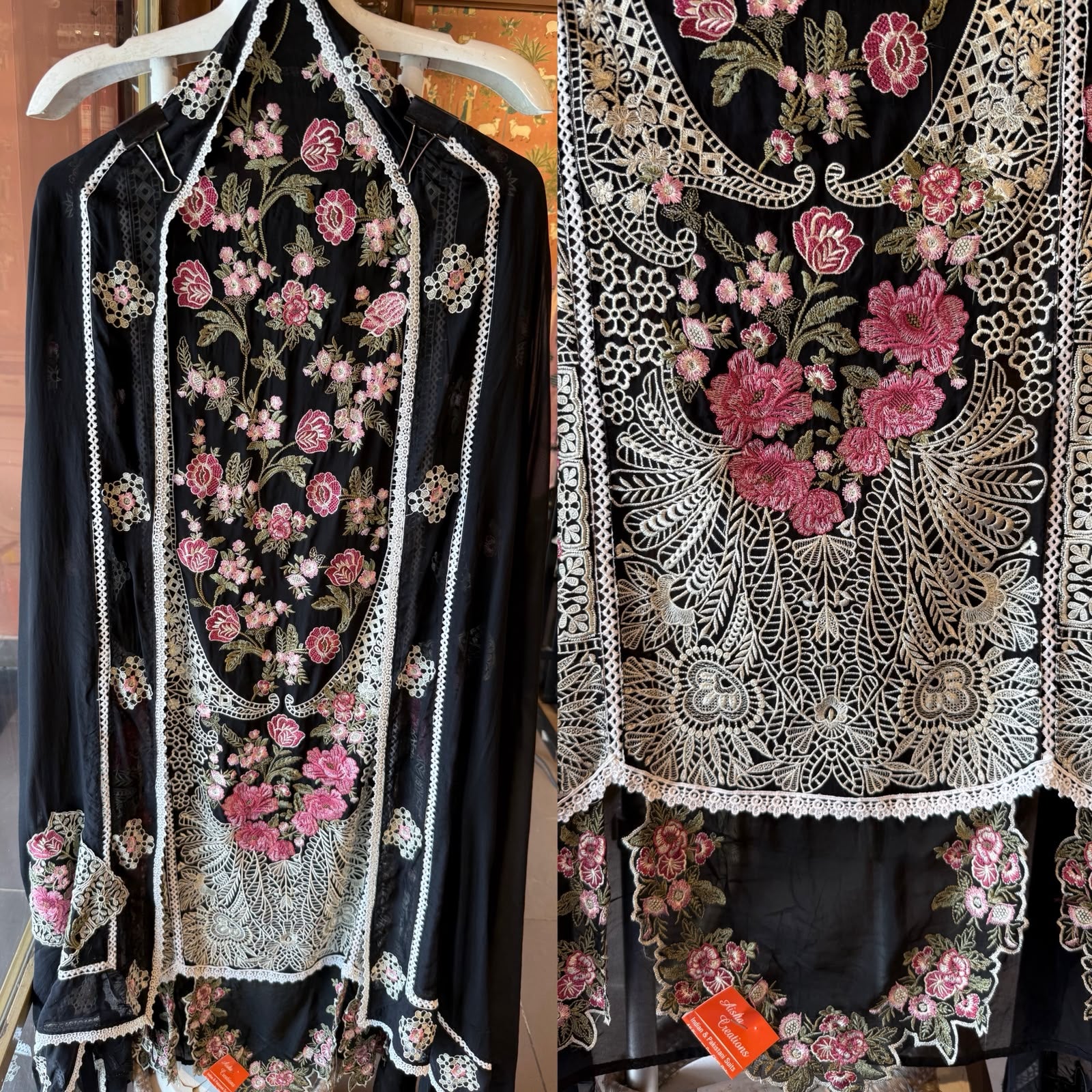 PAKISTANI EMBROIDERED DESIGNER SUIT