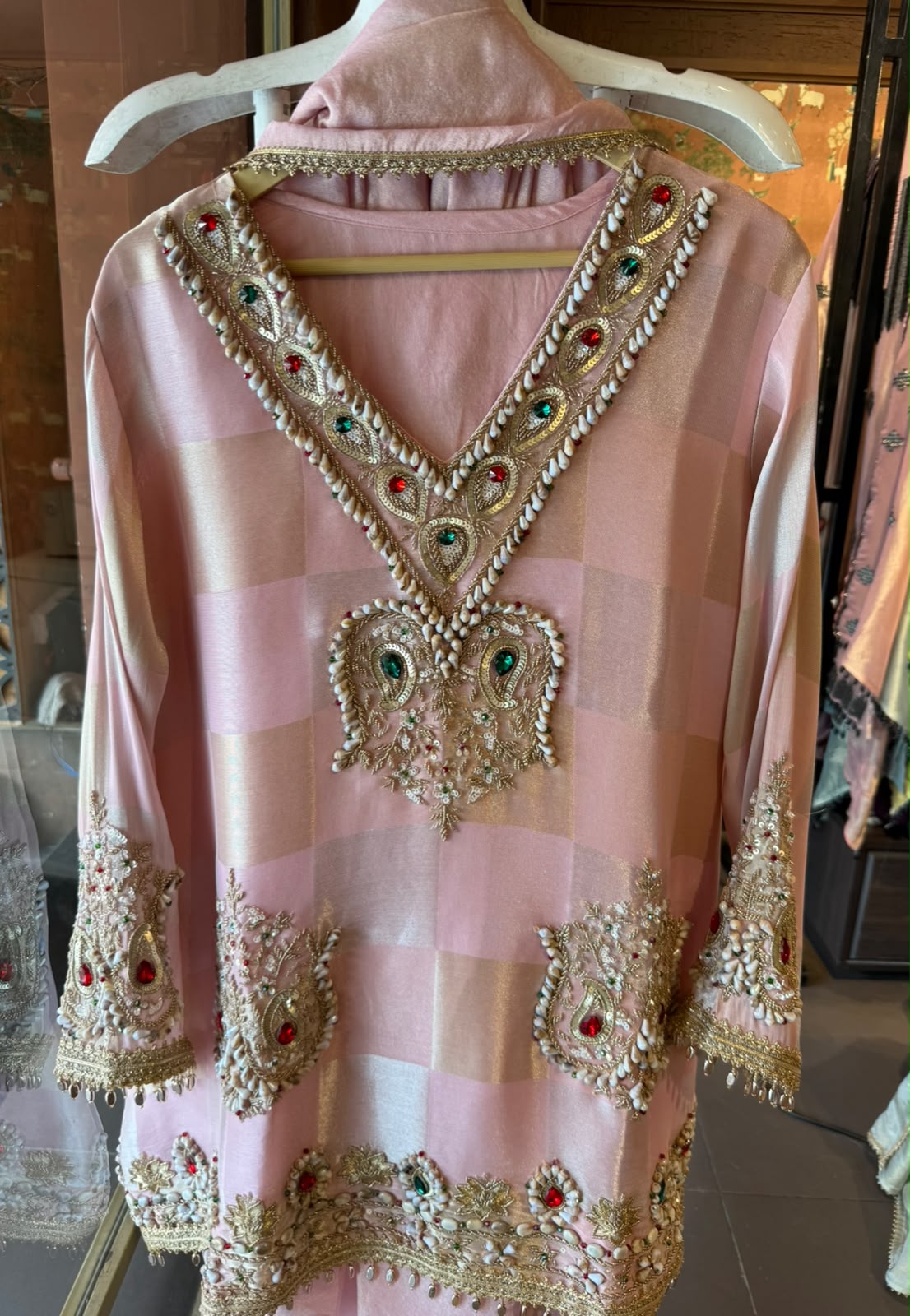 Premium giraffe tissue Suit Set