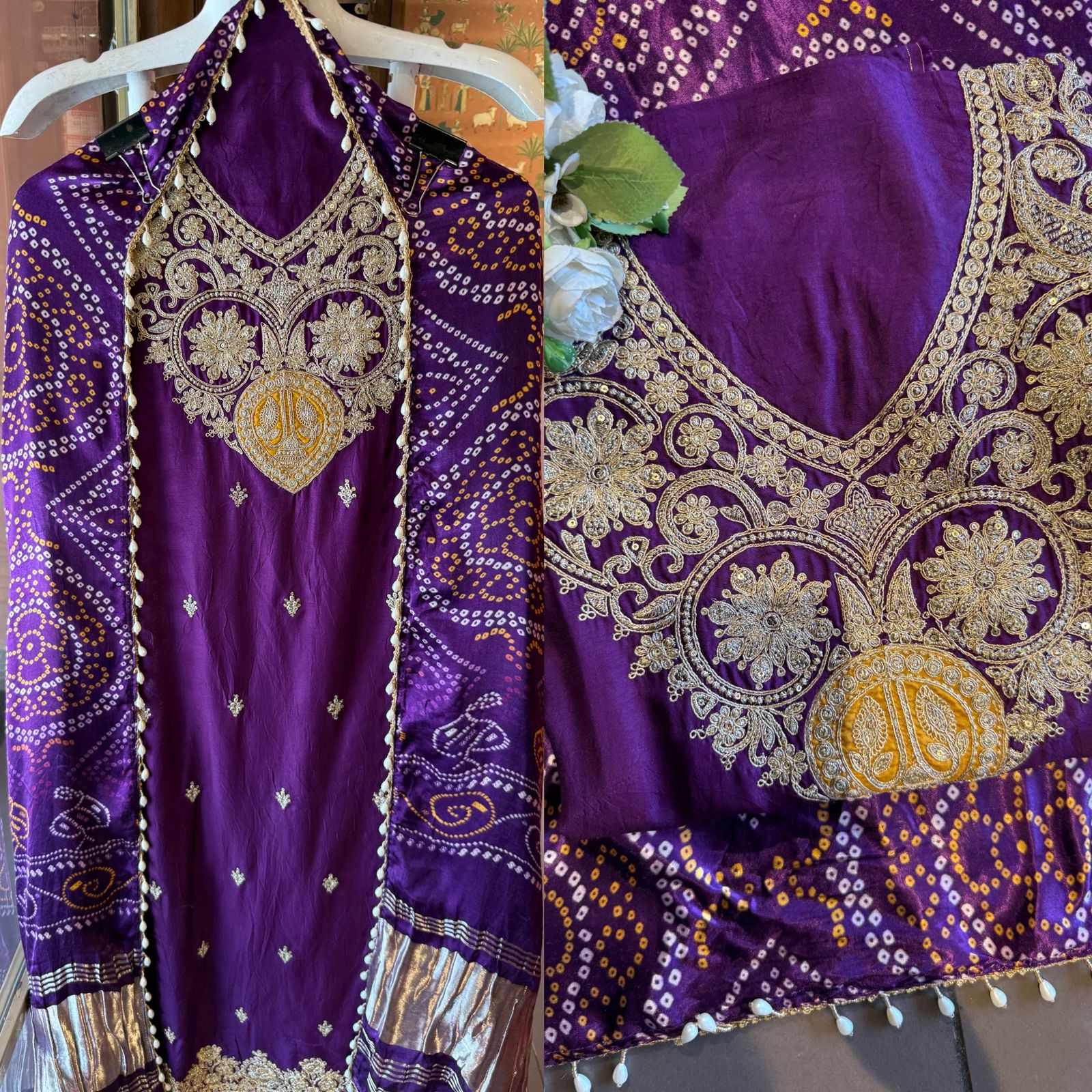 Royal Bandhani Inspired Suit