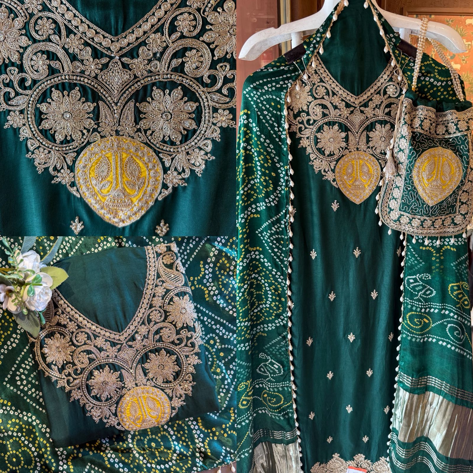 Royal Bandhani Inspired Suit