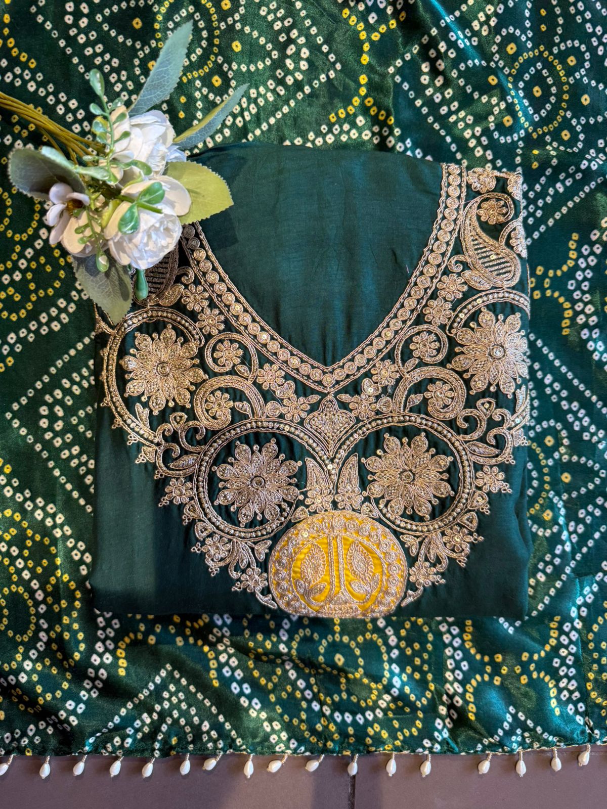 Royal Bandhani Inspired Suit