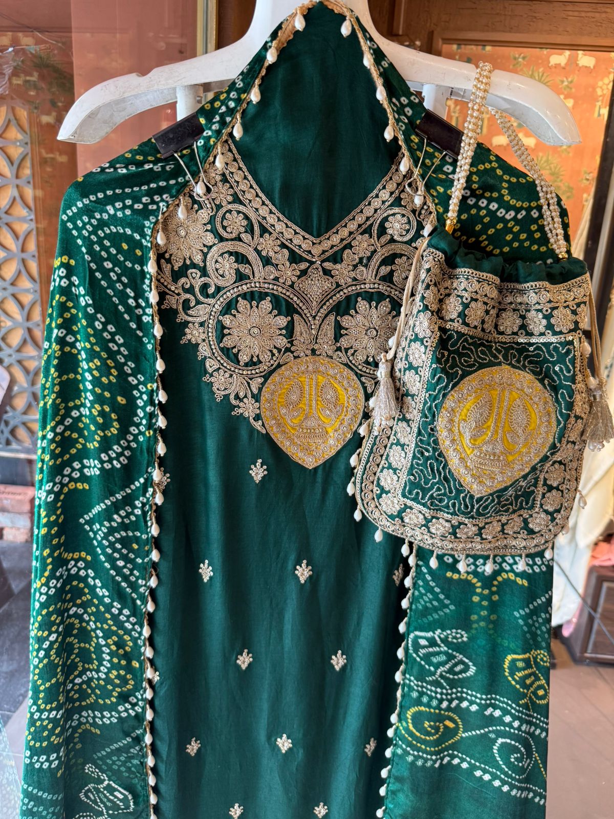 Royal Bandhani Inspired Suit