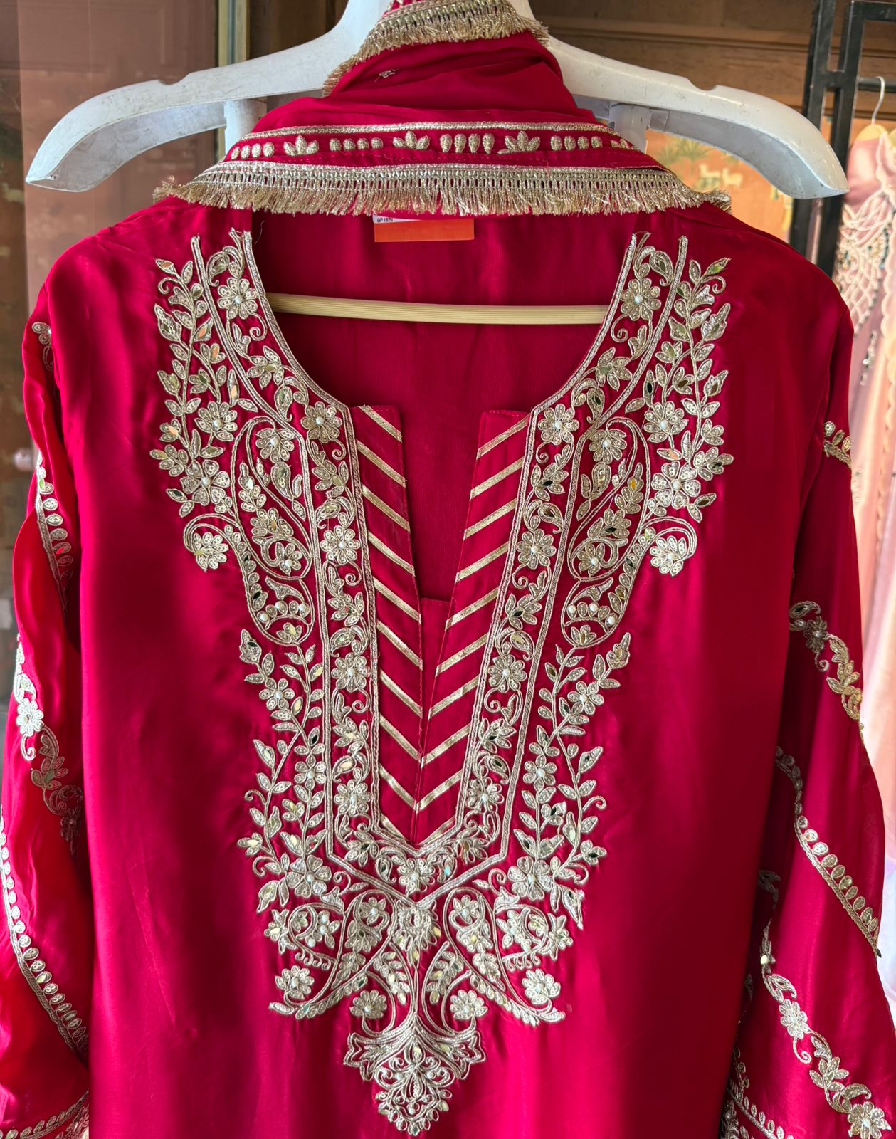Farshi Salwar Suit Set pure ORGANZA SATIN