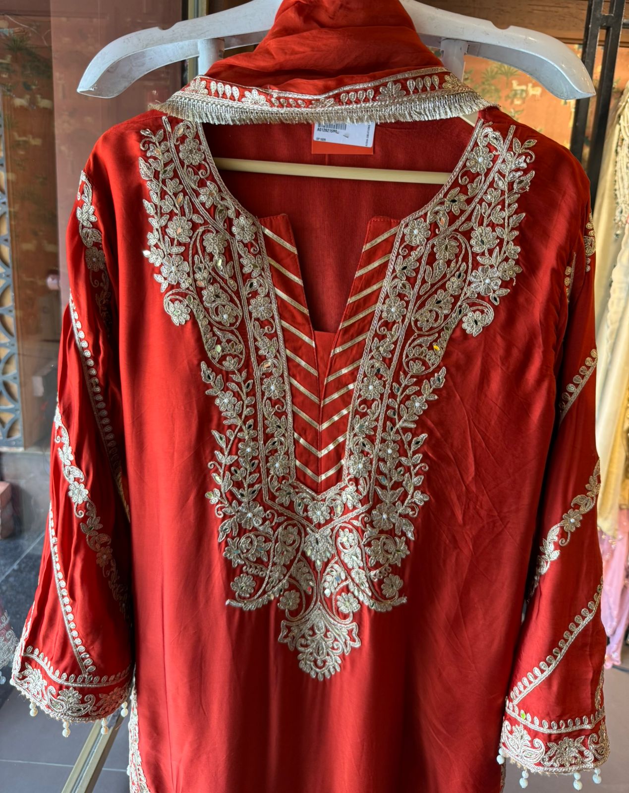 Farshi Salwar Suit Set pure ORGANZA SATIN