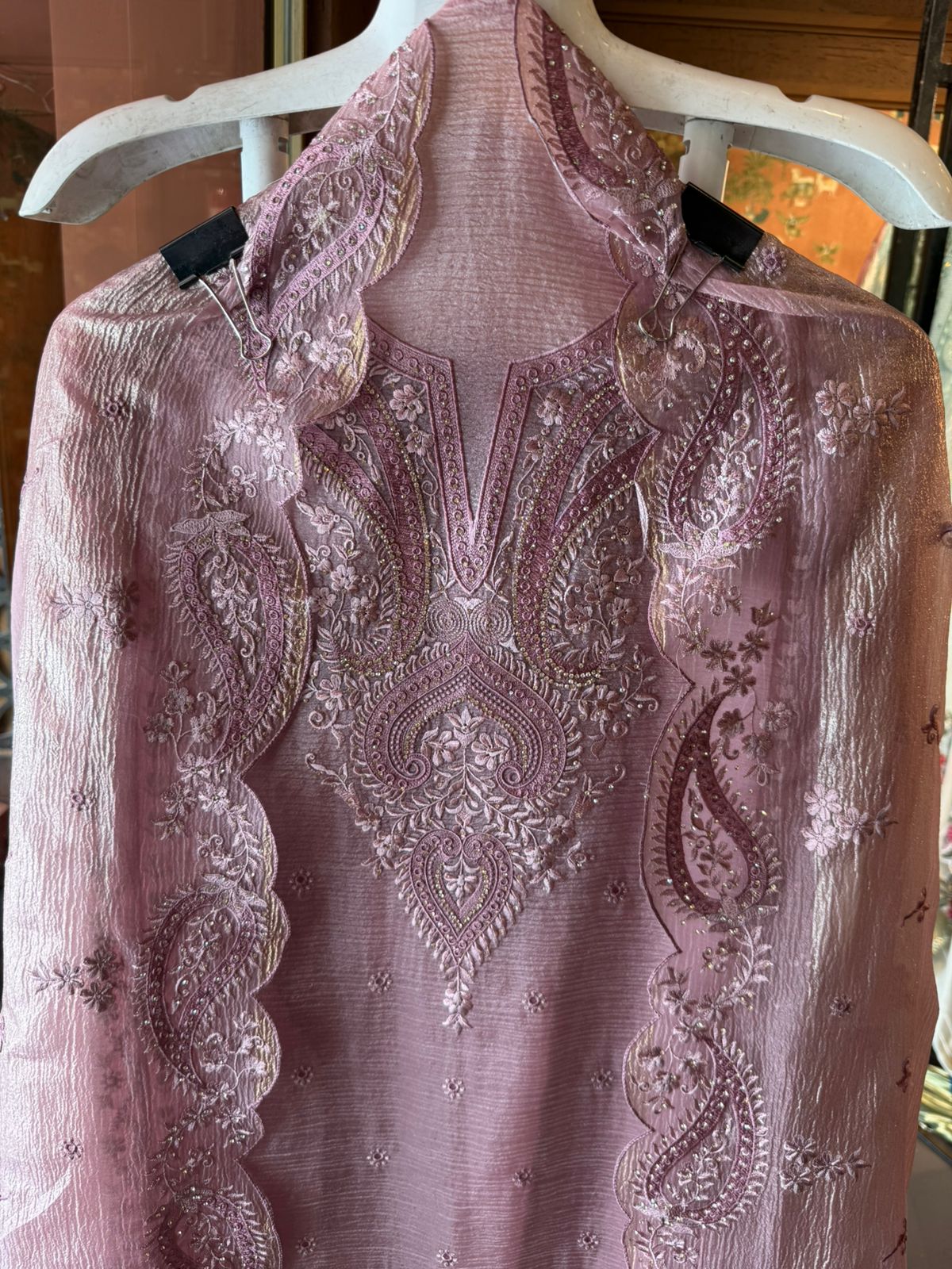 PAKISTANI EMBROIDERED DESIGNER SUIT