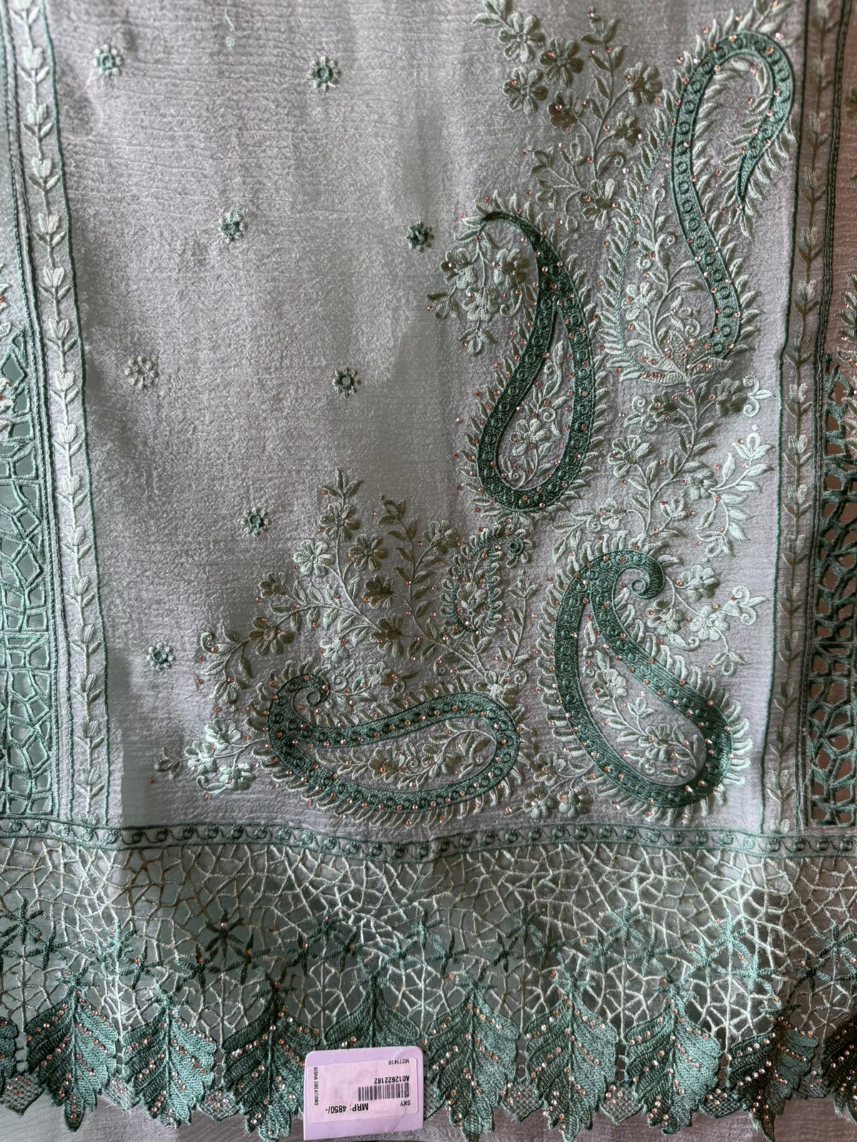 PAKISTANI EMBROIDERED DESIGNER SUIT