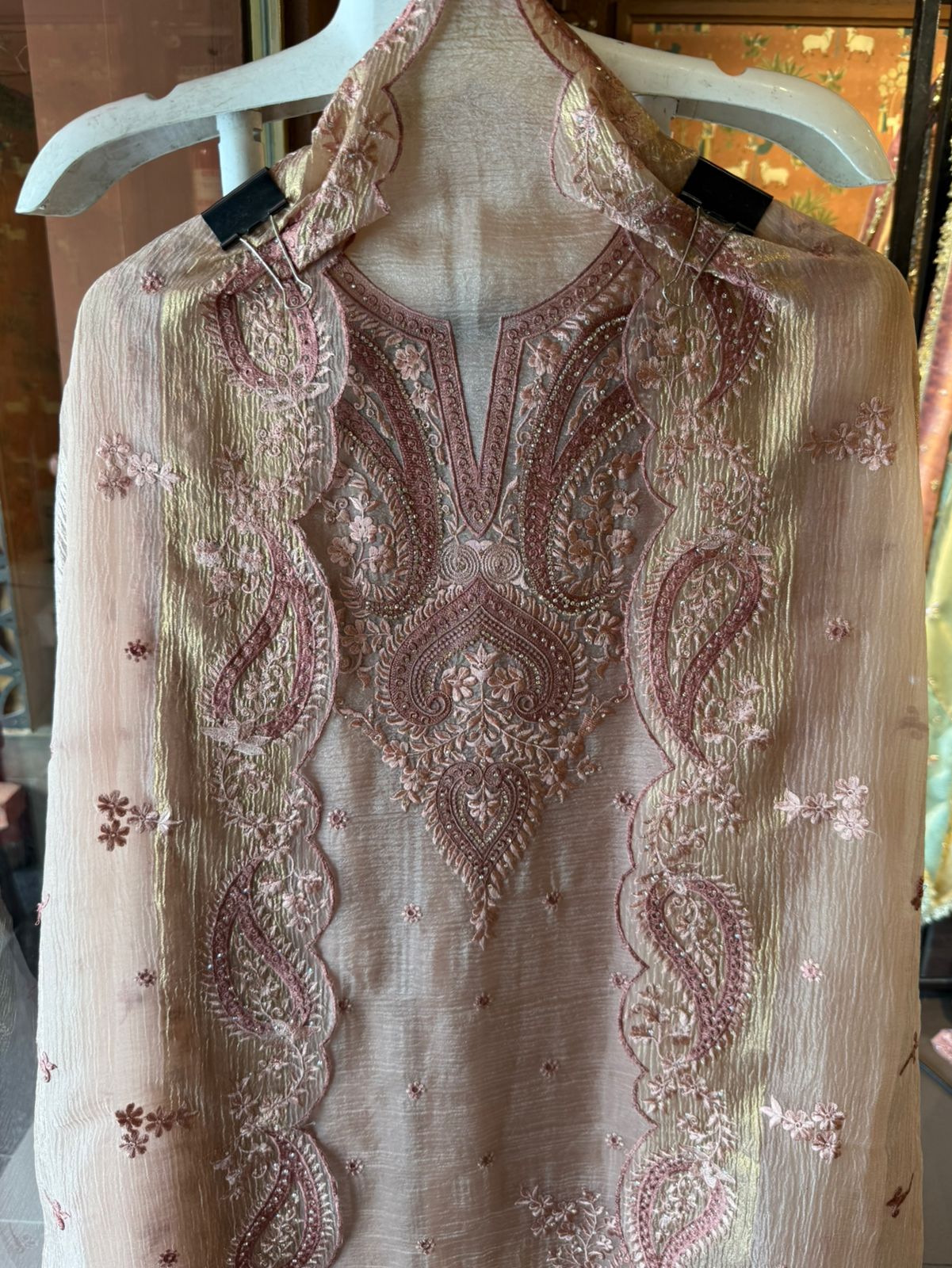 PAKISTANI EMBROIDERED DESIGNER SUIT