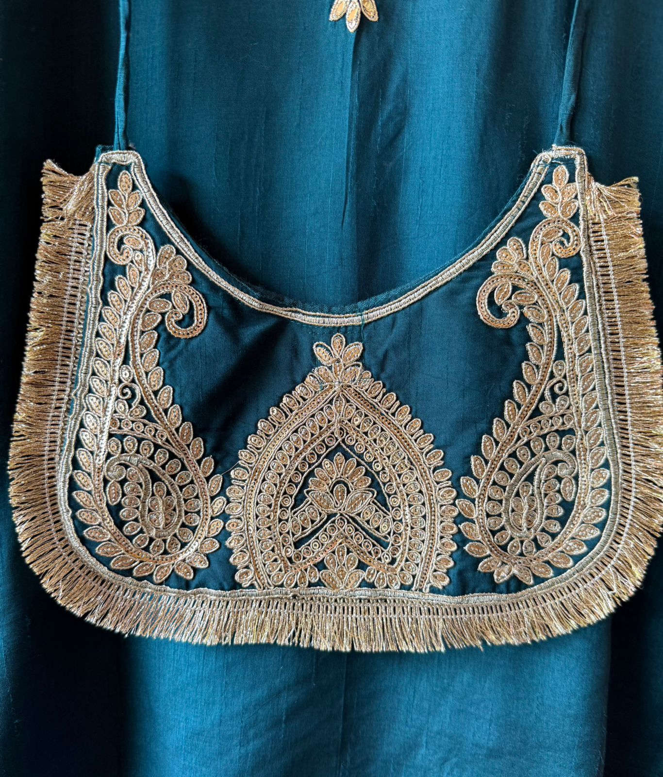 Embroidered tunic Set with pants