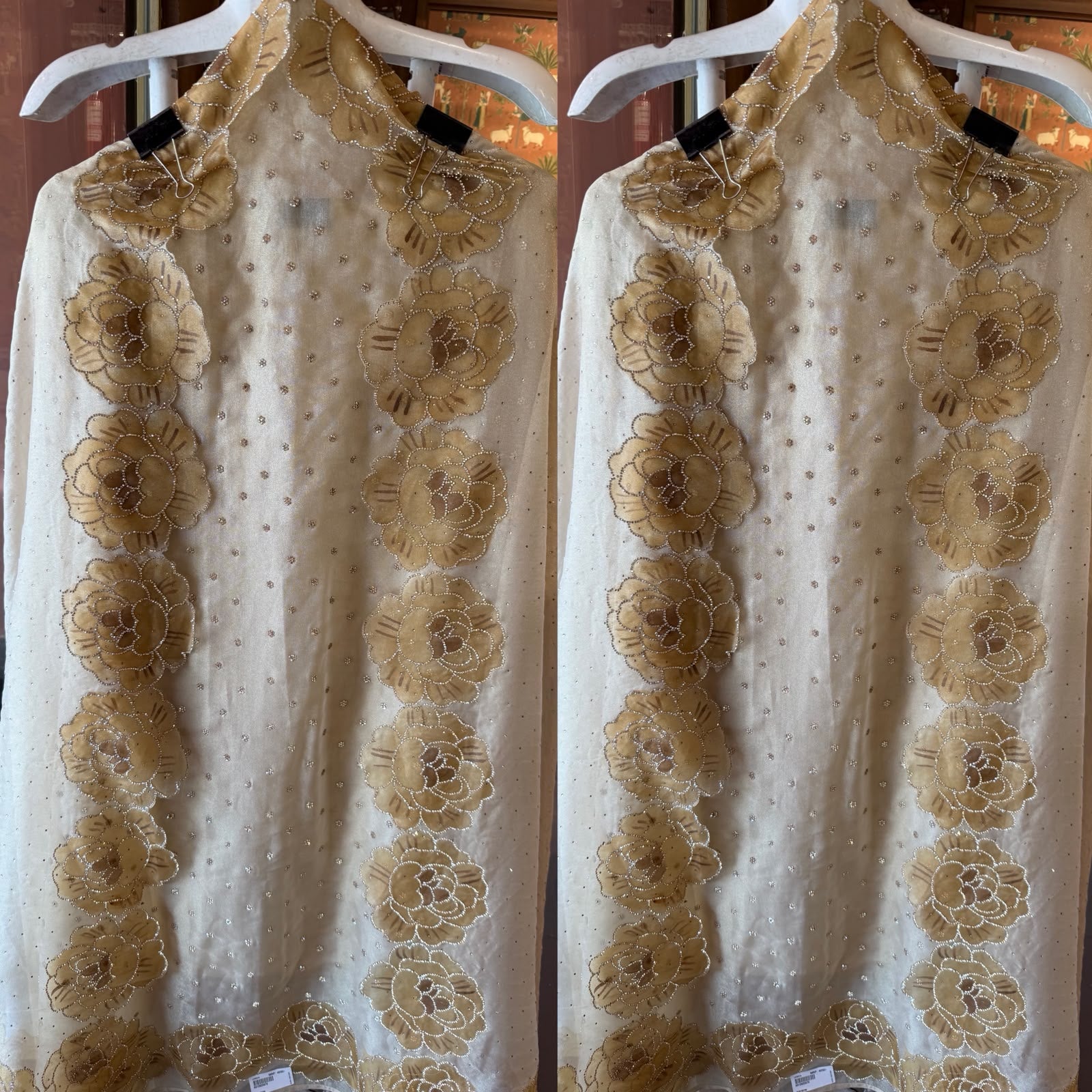 Premium Organza tissue unstitched suit