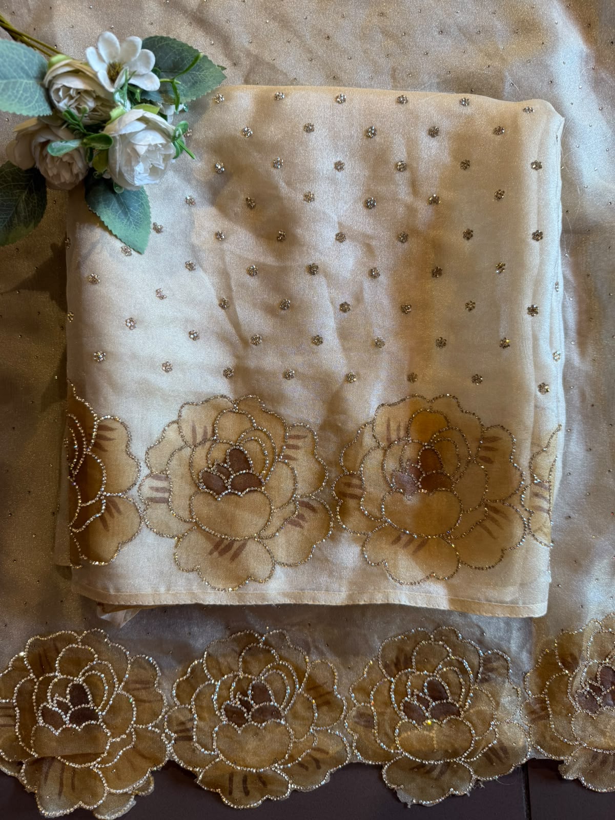 Premium Organza tissue unstitched suit