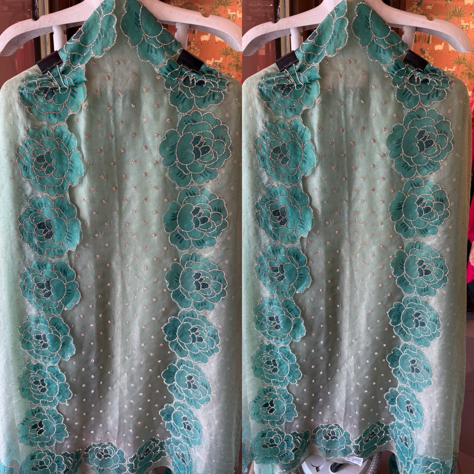 Premium Organza tissue unstitched suit