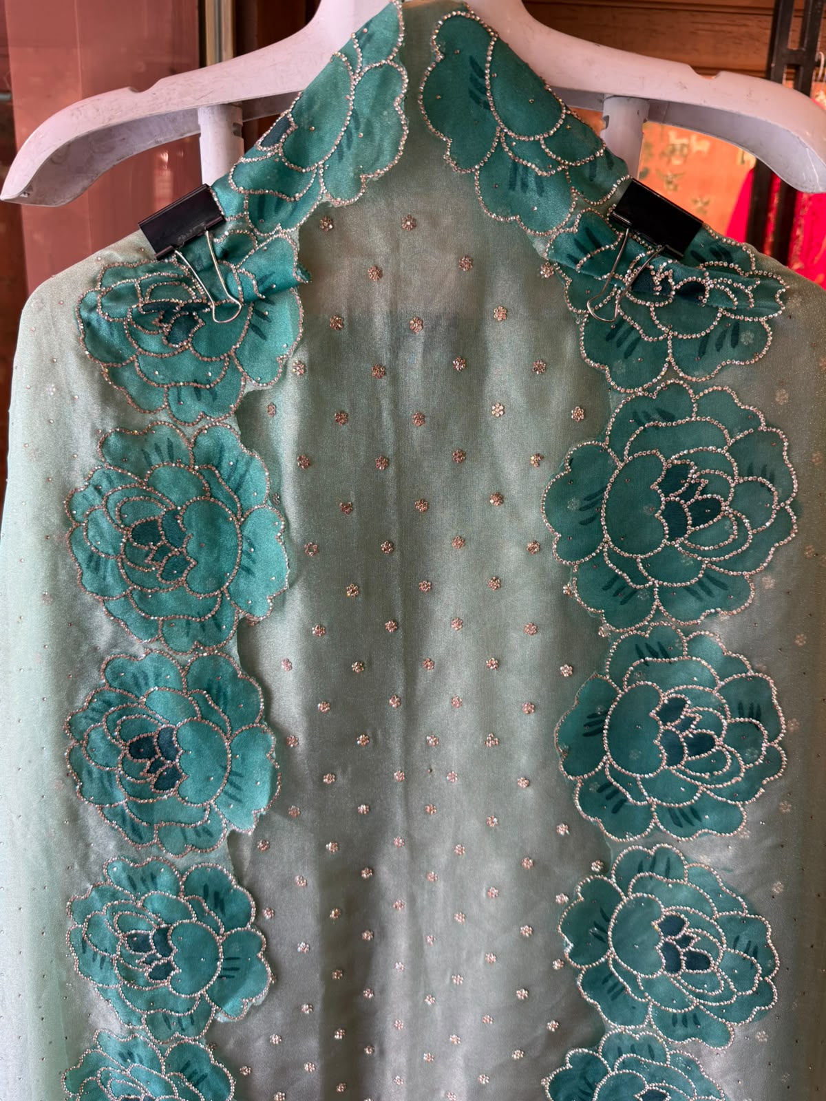 Premium Organza tissue unstitched suit