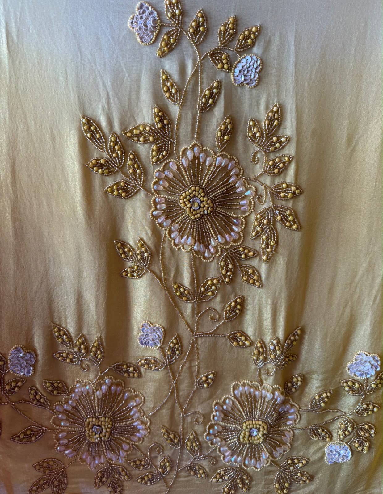 Shimmer tissue Unstitched shirt