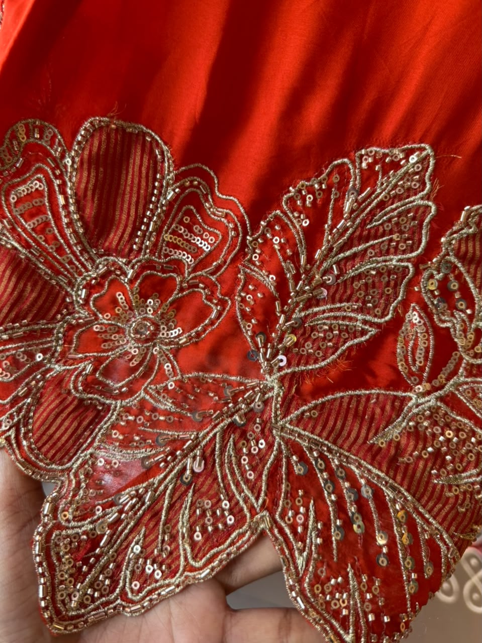 Hand embellished Designer sharara Suit Set
