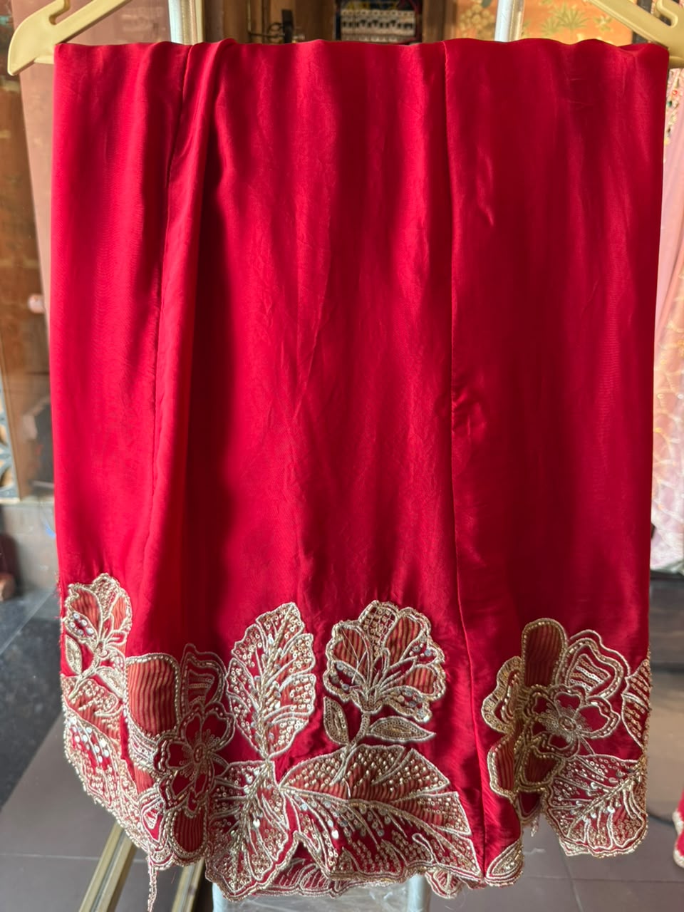 Hand embellished Designer sharara Suit Set