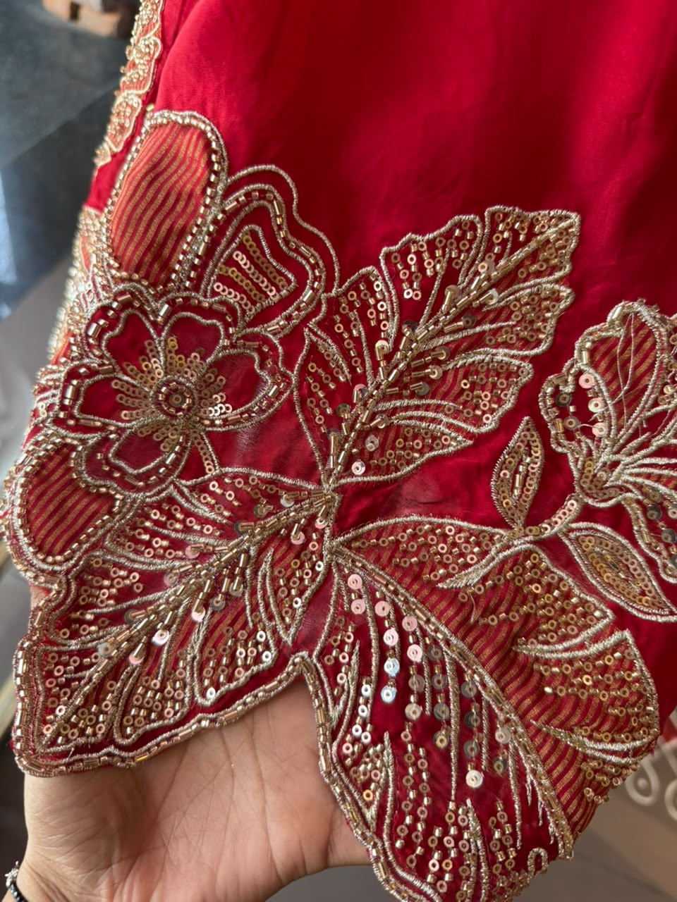 Hand embellished Designer sharara Suit Set