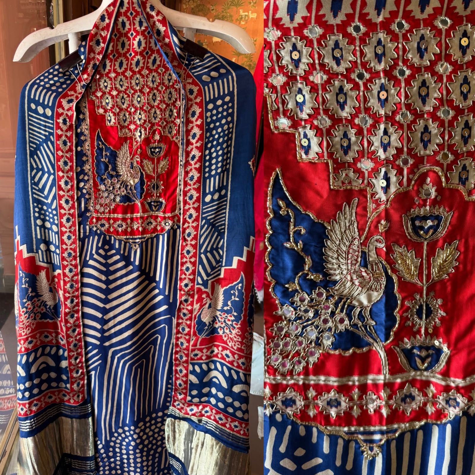 Premium GAJJI silk unstitched suit