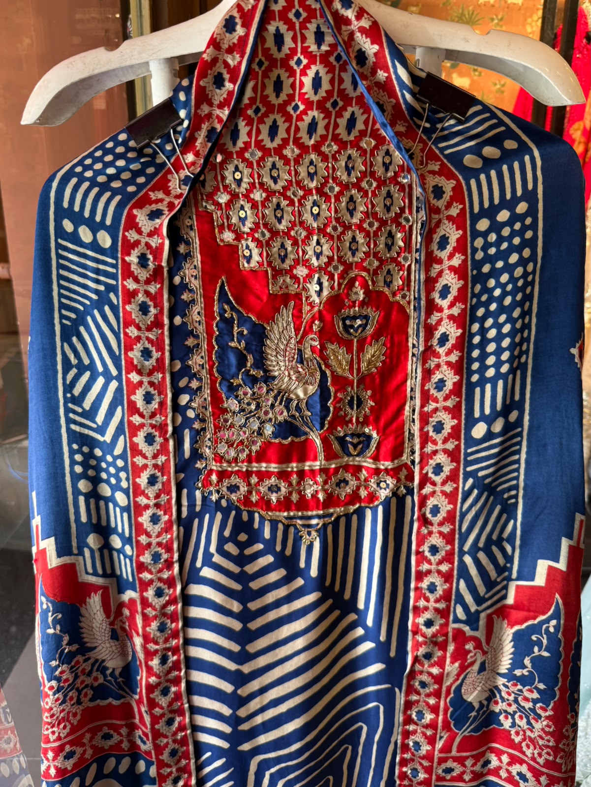Premium GAJJI silk unstitched suit