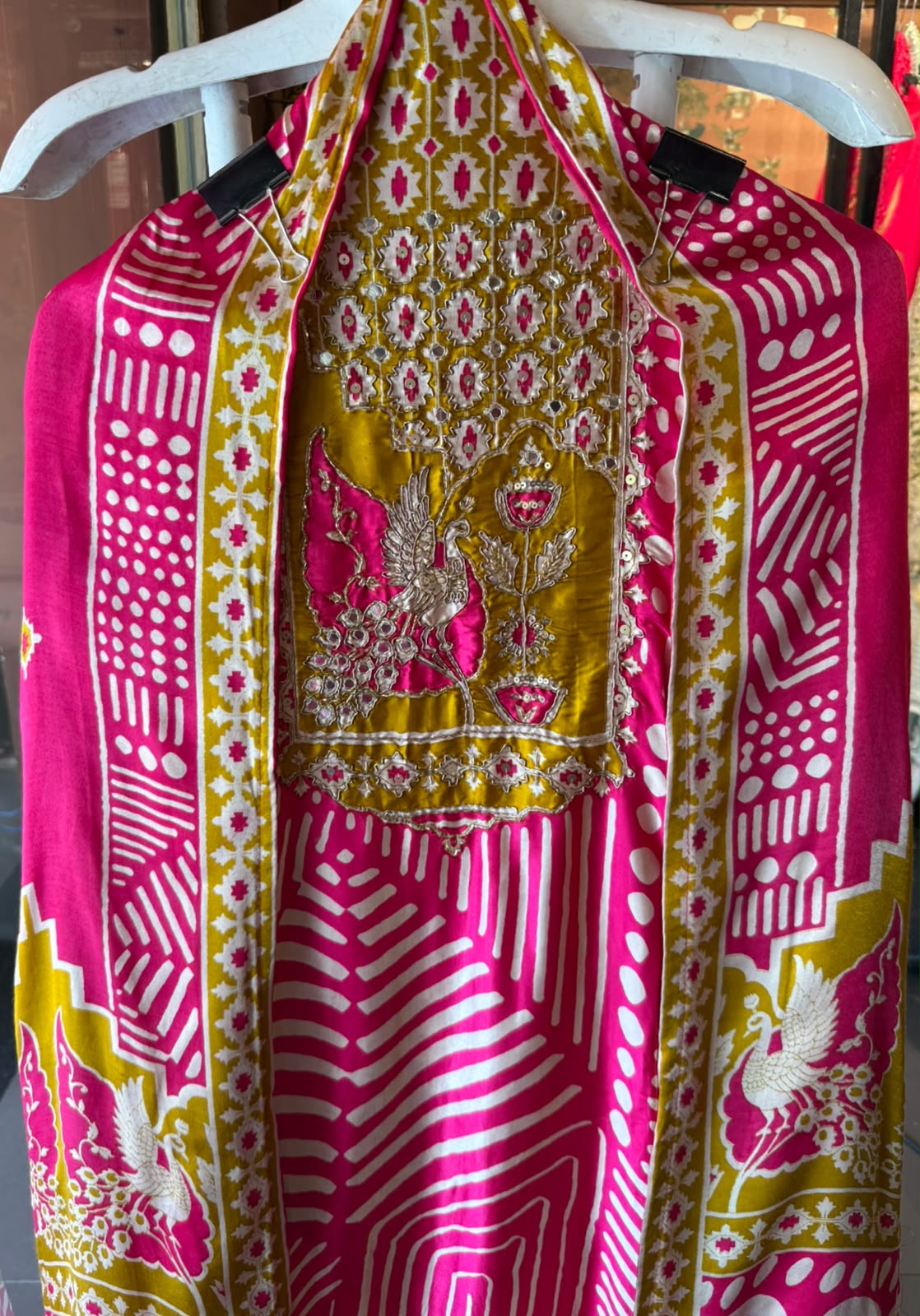 Premium GAJJI silk unstitched suit