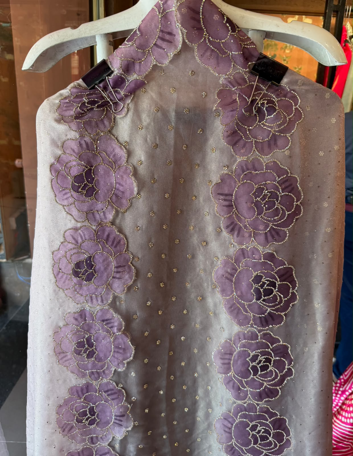 Premium Organza tissue unstitched suit