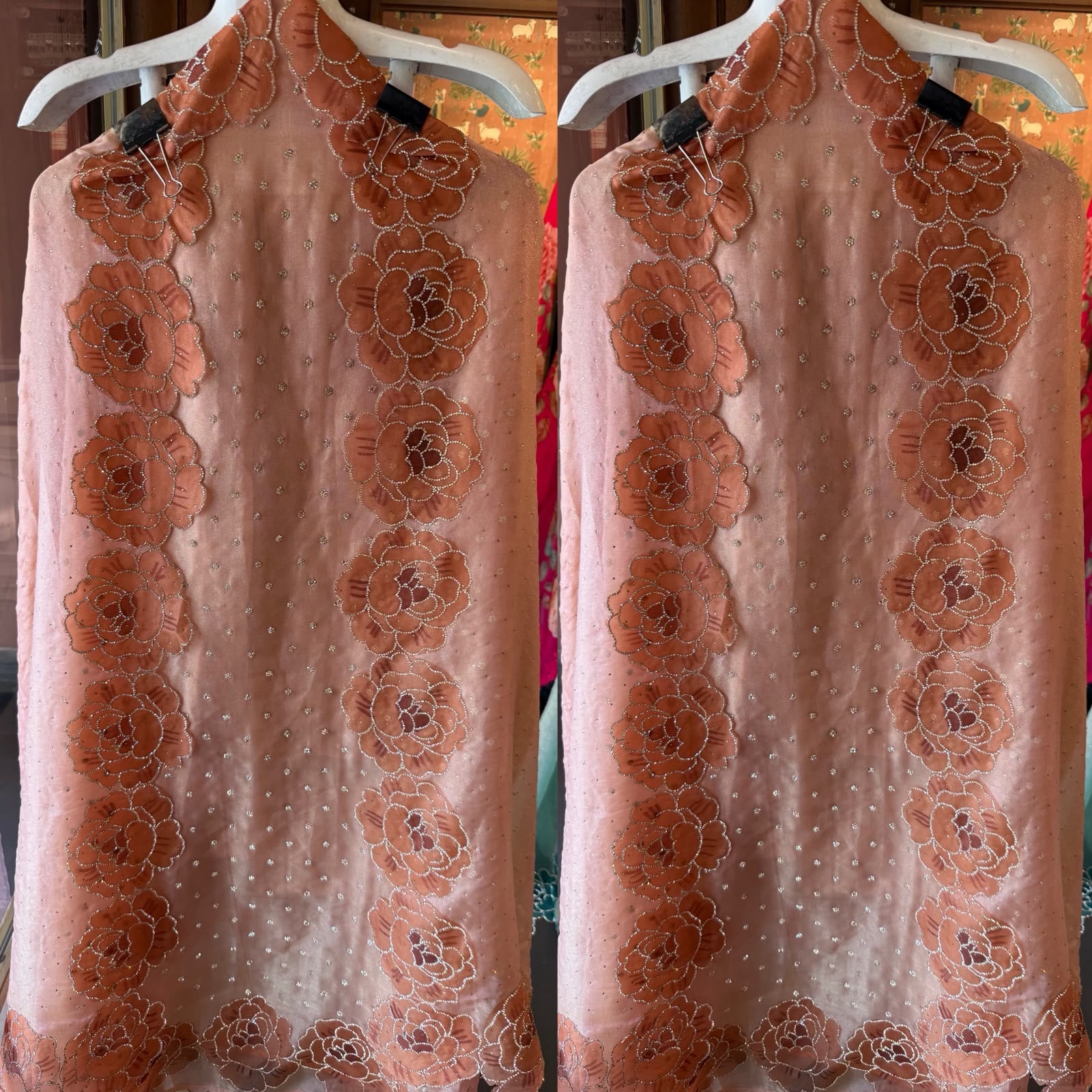 Premium Organza tissue unstitched suit