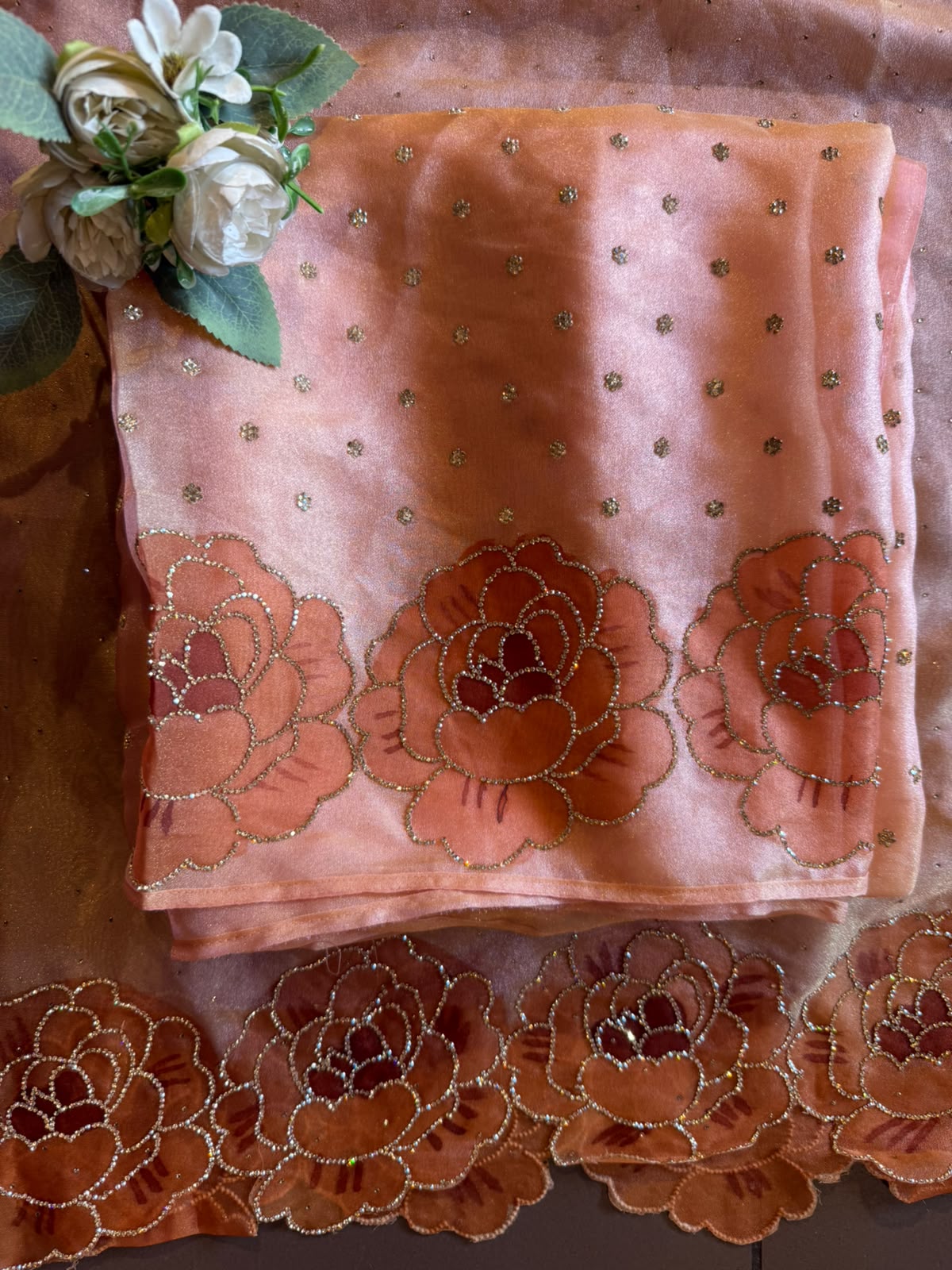 Premium Organza tissue unstitched suit