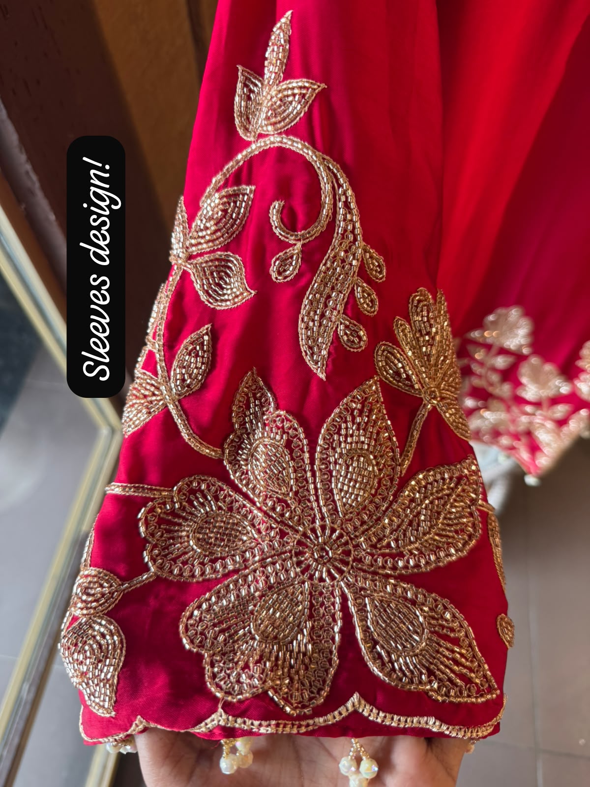 Pure satin Organza Designer Suit Set