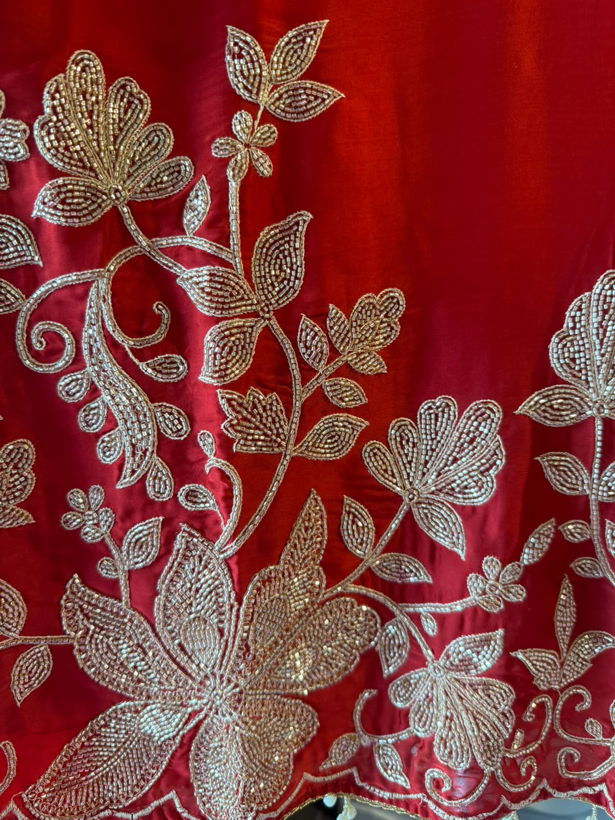 Pure satin Organza Designer Suit Set