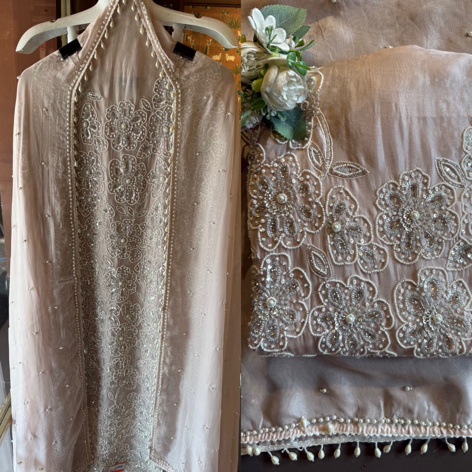 Luxury Embroidered Suit Set