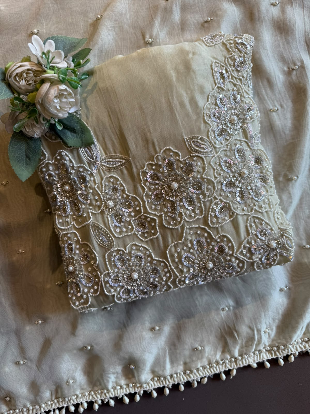 Luxury Embroidered Suit Set