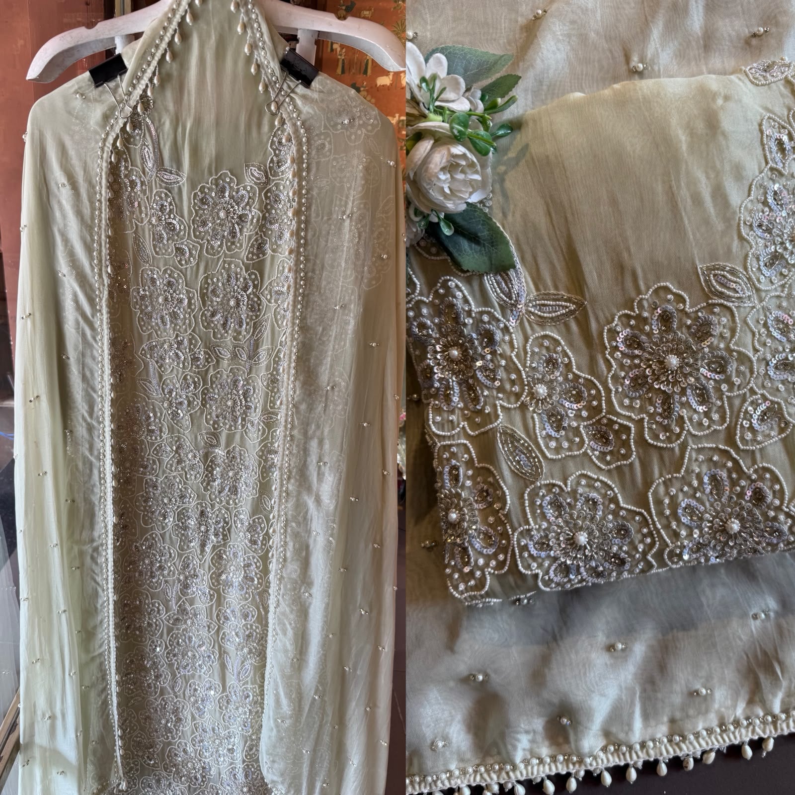 Luxury Embroidered Suit Set