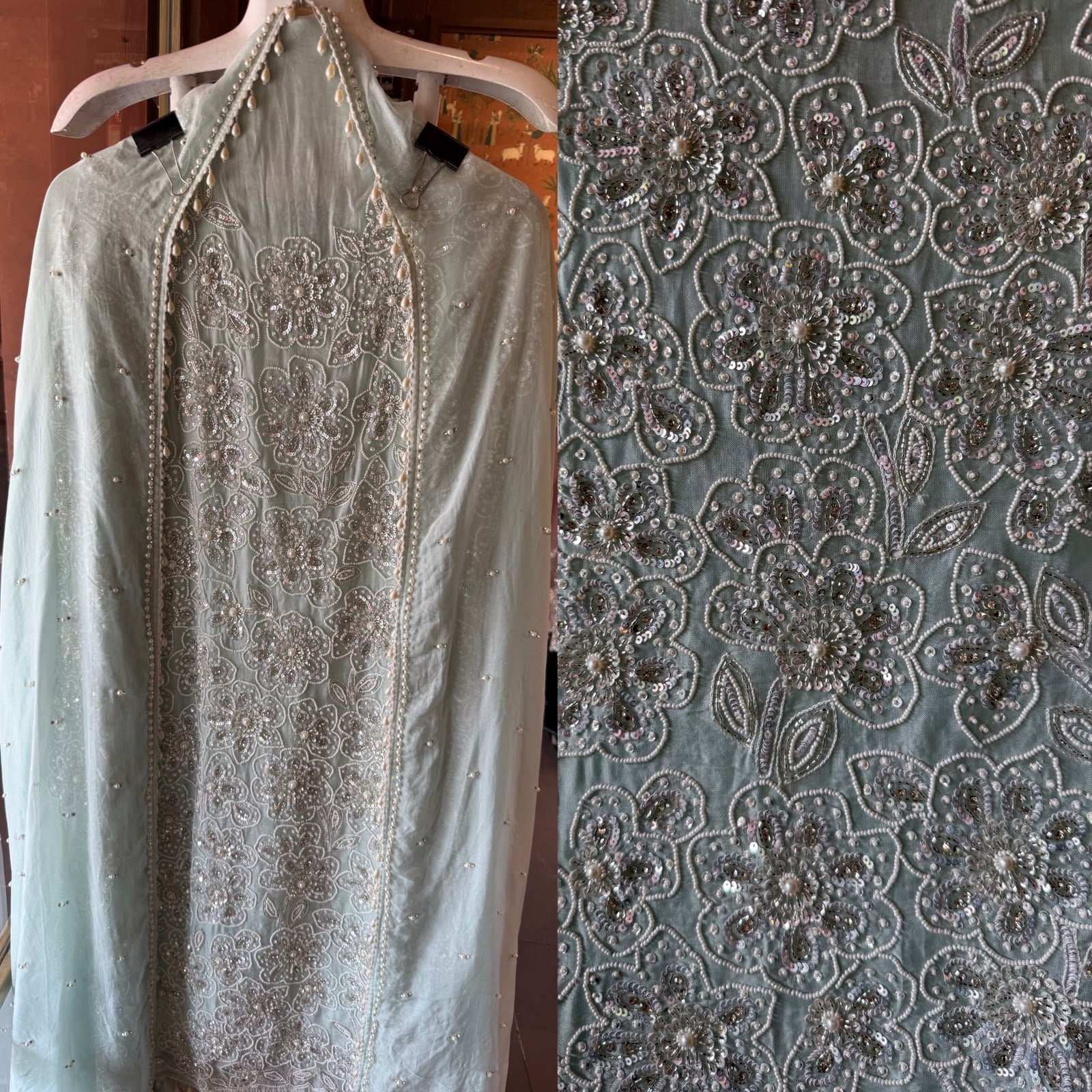 Luxury Embroidered Suit Set