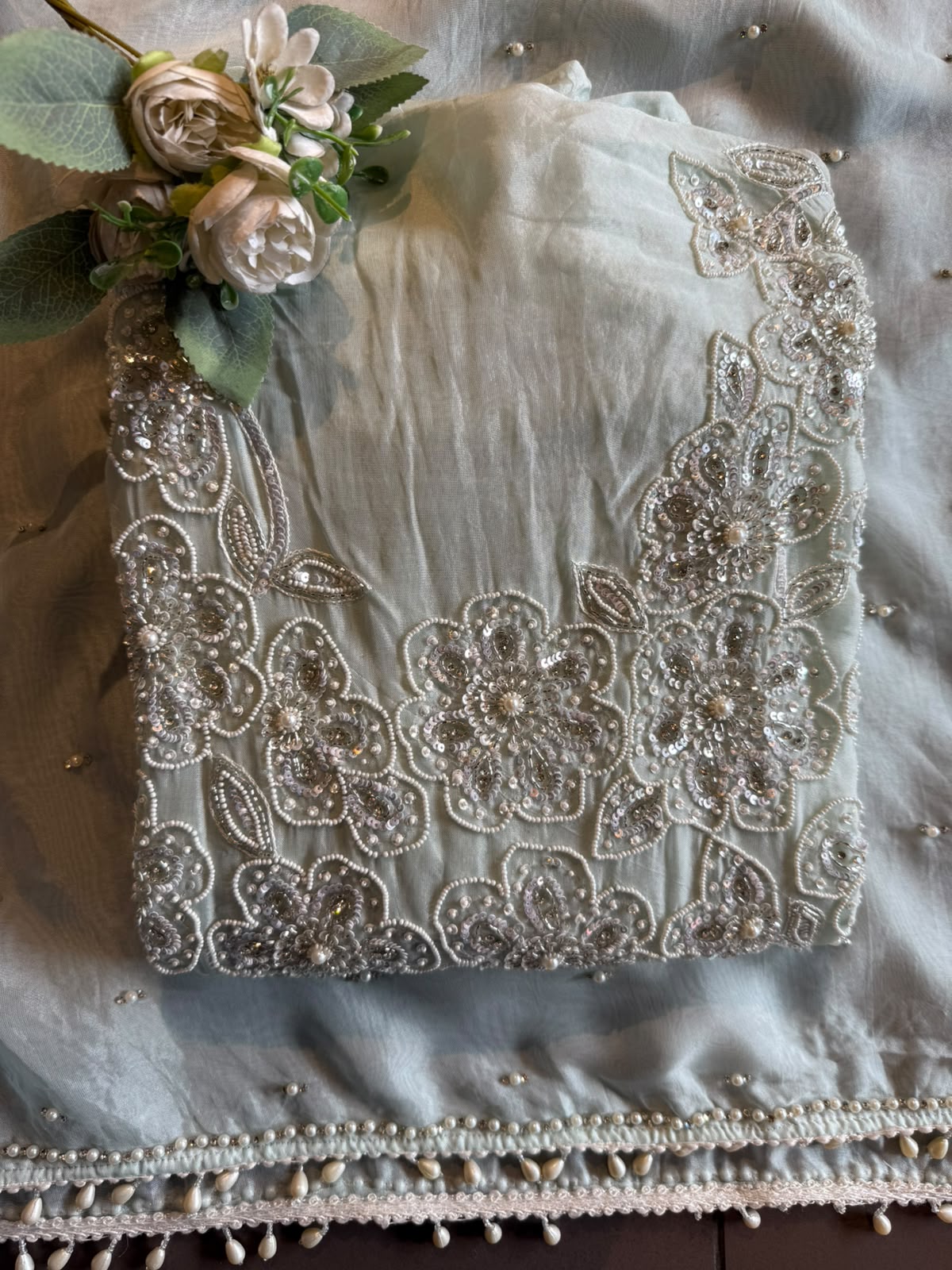 Luxury Embroidered Suit Set