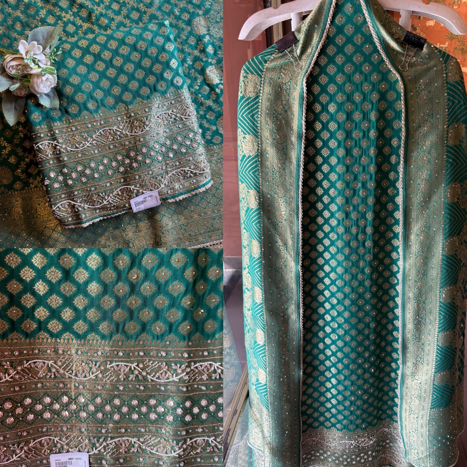 Elegant KHADDI GEORGETTE Suit Set