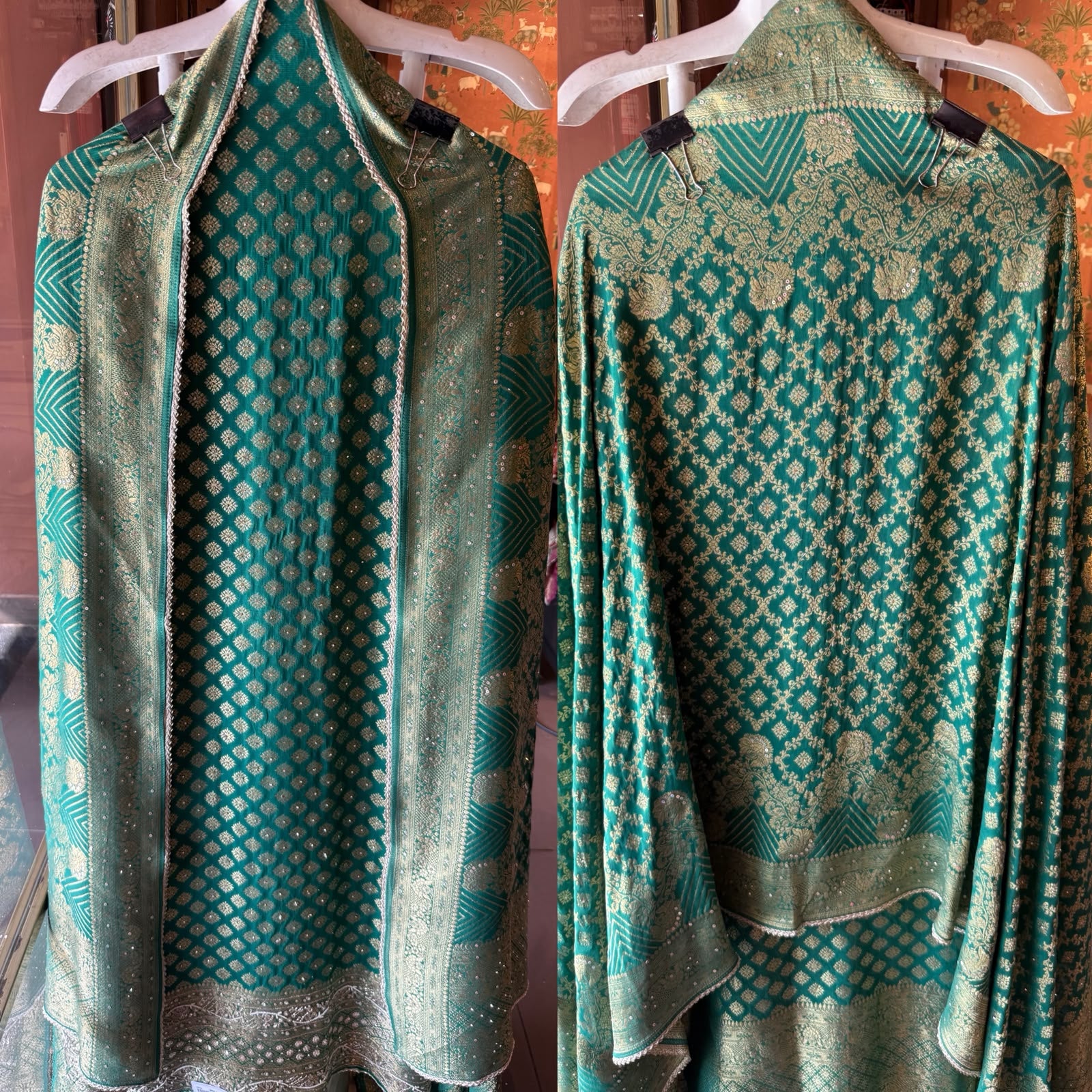 Elegant KHADDI GEORGETTE Suit Set