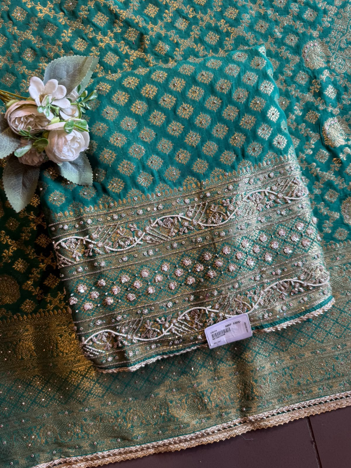 Elegant KHADDI GEORGETTE Suit Set
